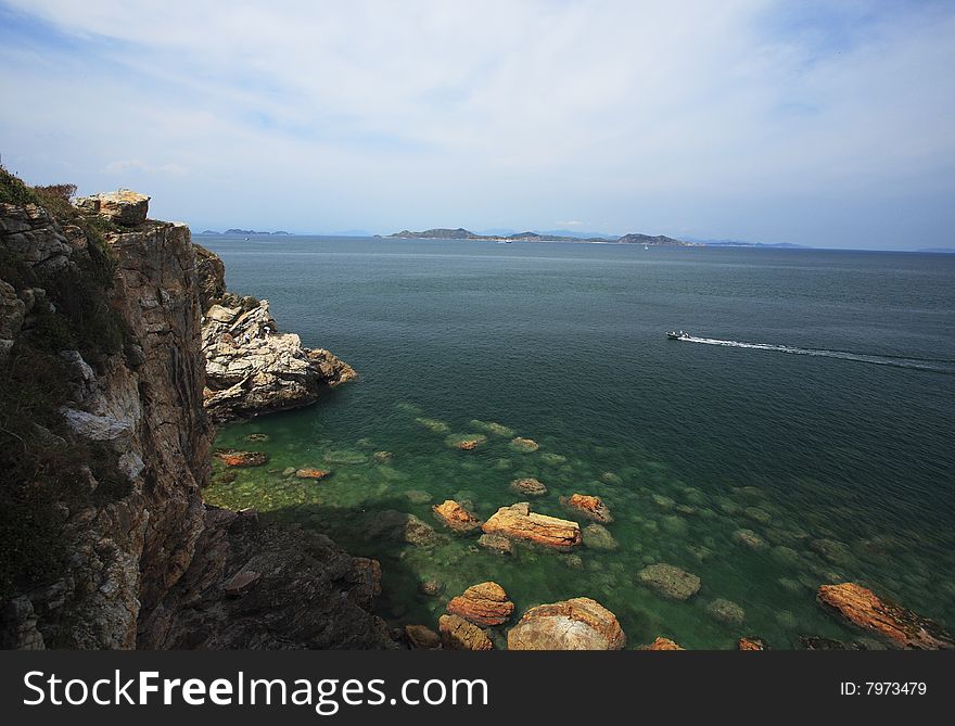 Seaside View In South China