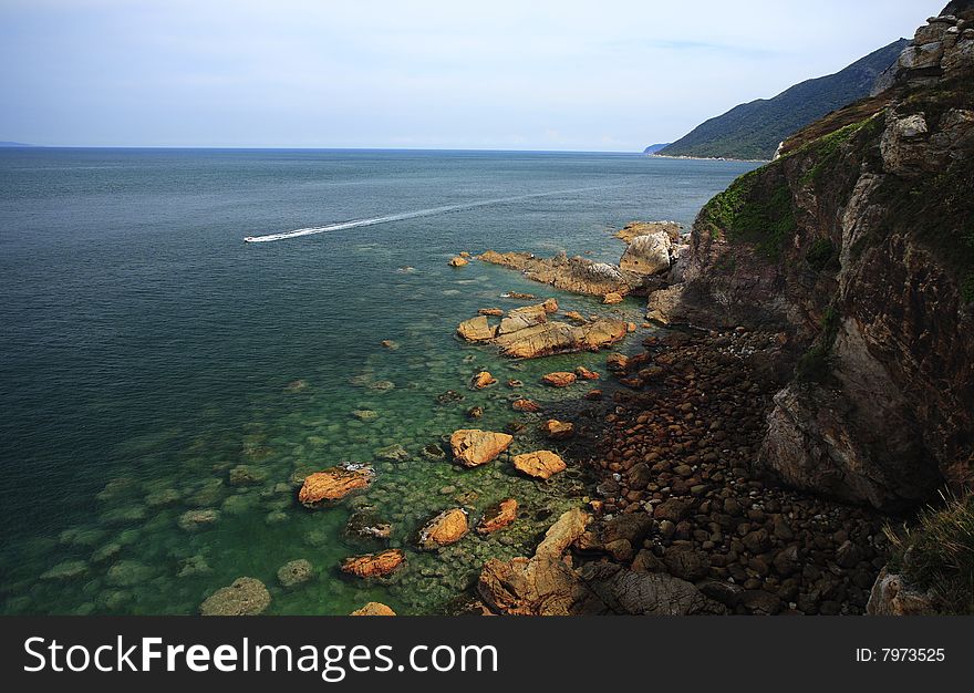 Cliff At The Top 10 Beautiful Coast Of China