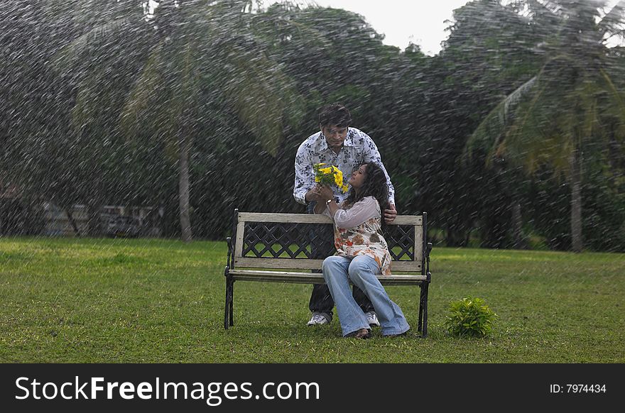 Couple In The Park