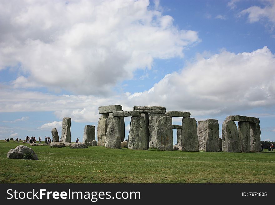 Stonehenge, a world heritage site in England