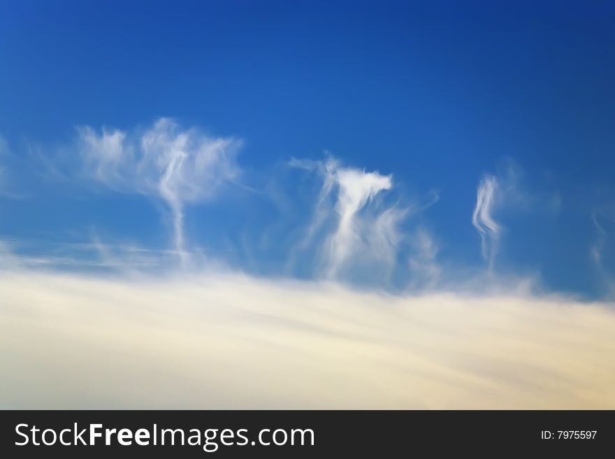 Unusual Figure Of Clouds.
