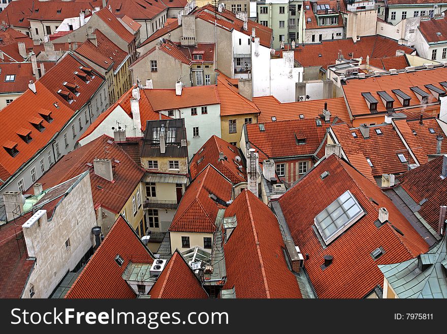 Roofs Of Prague