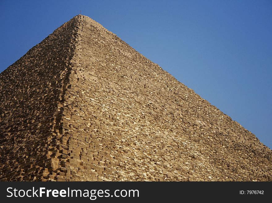 Giza pyramid in Cairo, Egypt