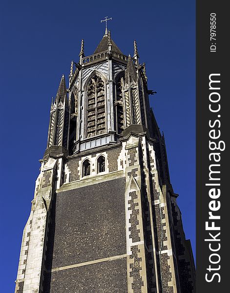 Church's tower in btighton, uk