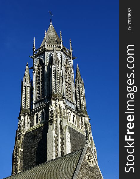 Church's tower in btighton, uk