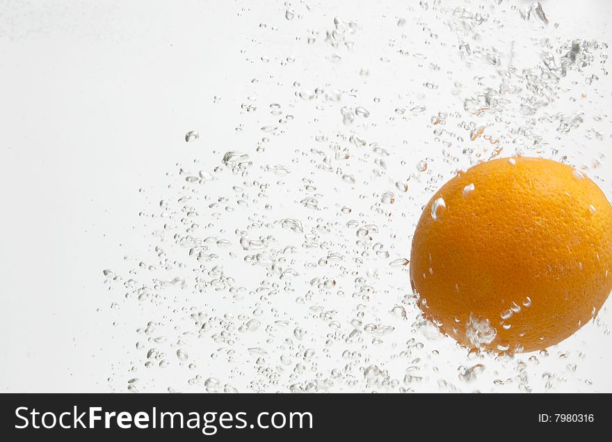 Orange Into Fresh Water.