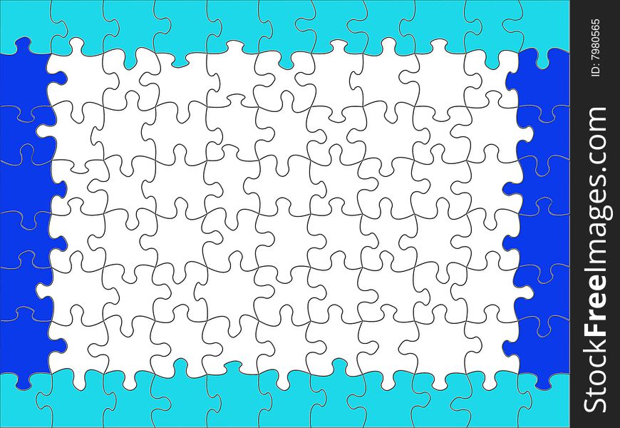 Puzzle Frame Free Stock Images & Photos 7980565