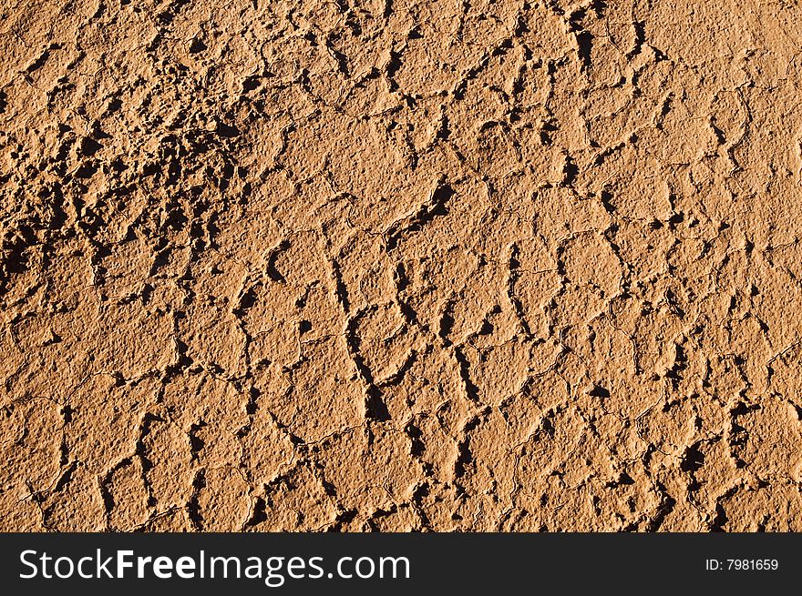 Abstract patterns in dried mud. Abstract patterns in dried mud