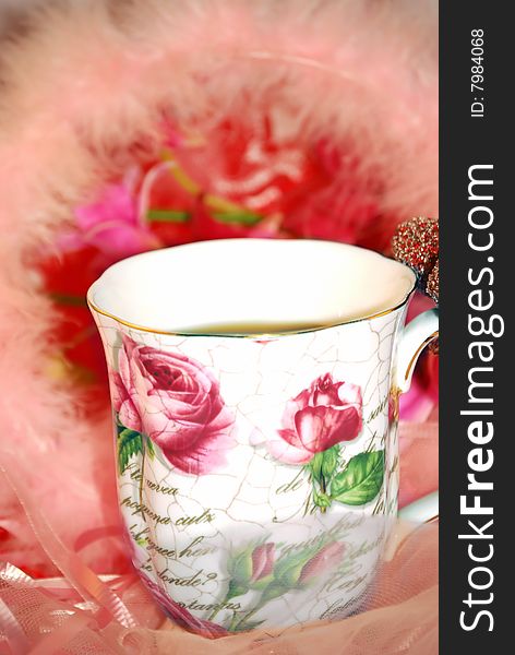Valentine Raspberry Cup