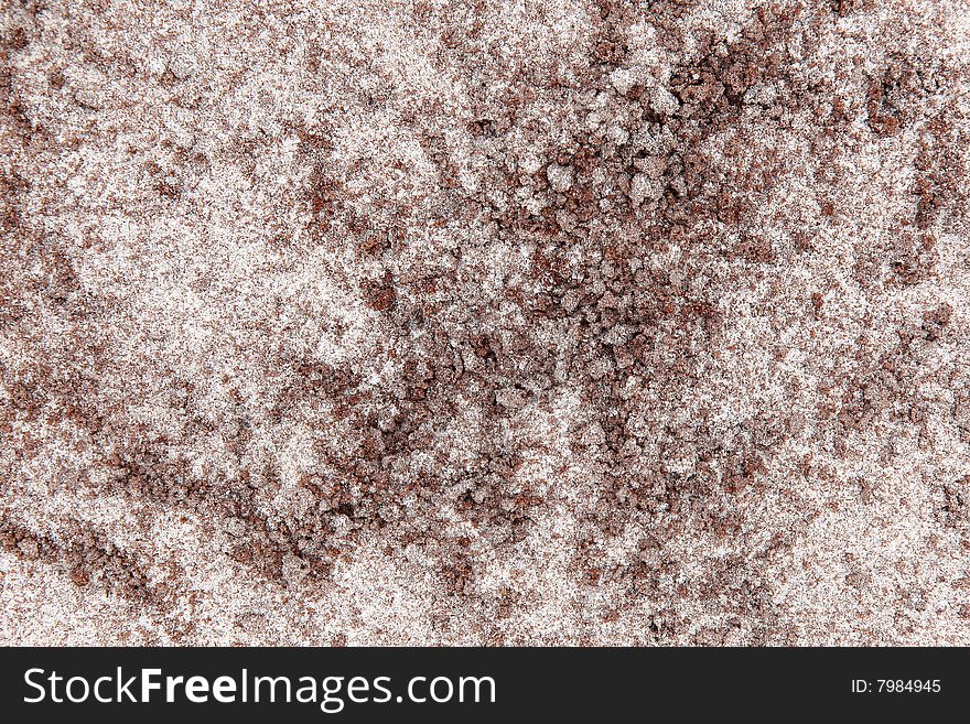 Background texture made from instant coffee and creamer.
