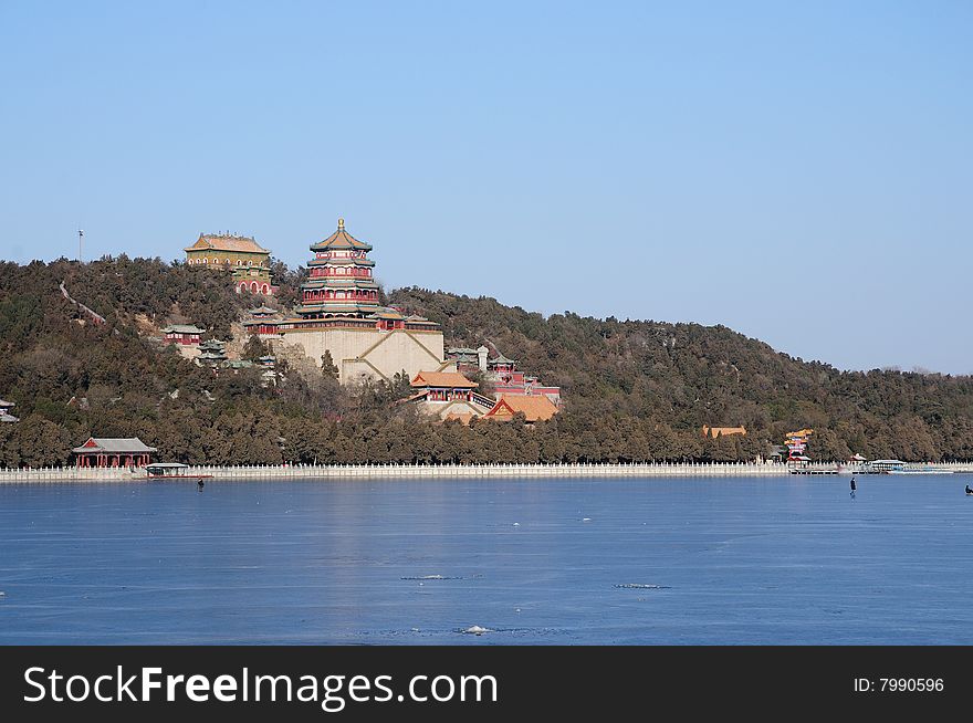 The Summer Palace in winter
