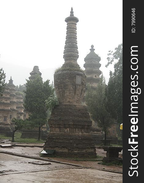 Shaolin monk s tomb