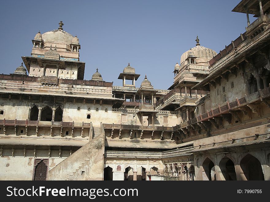 A beautiful wonder in Orchha, India. A beautiful wonder in Orchha, India