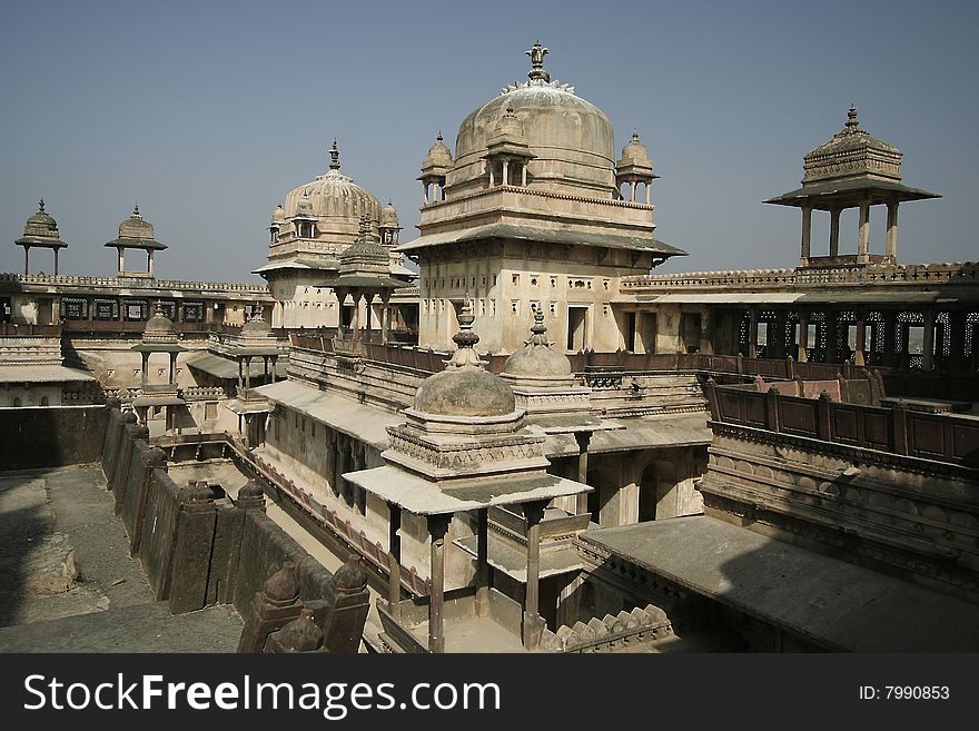 A beautiful wonder in Orchha, India. A beautiful wonder in Orchha, India