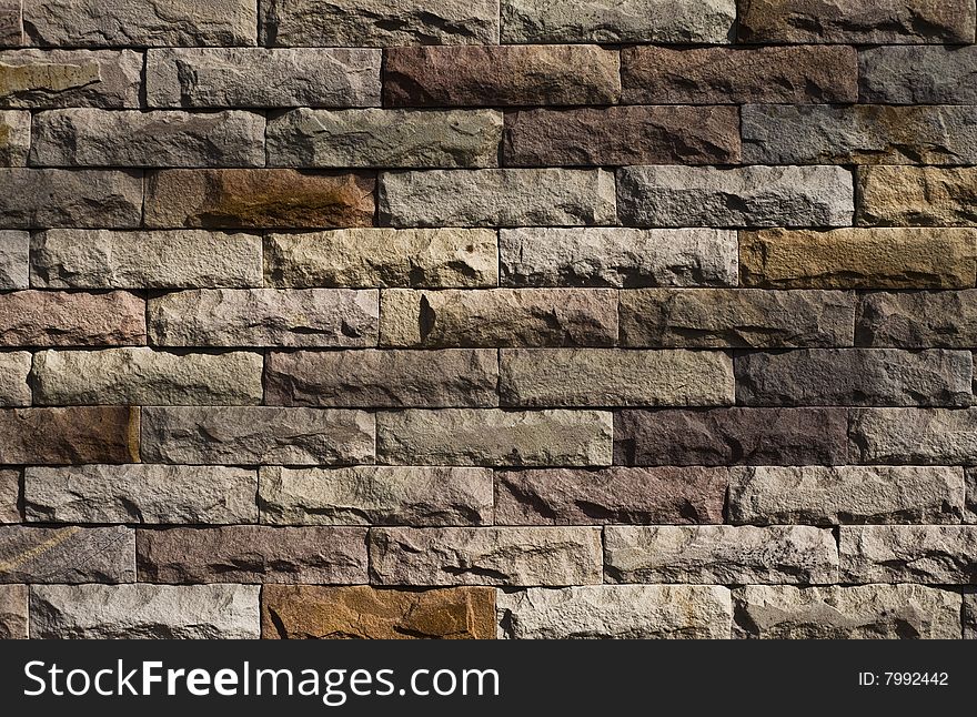 Photograph of a brick wall