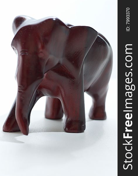 Elephant from mahogany to hold securities on the table. Elephant from mahogany to hold securities on the table.