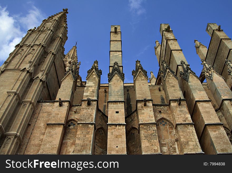 La Seu Cathedral in Palma de Mallorca, Spain