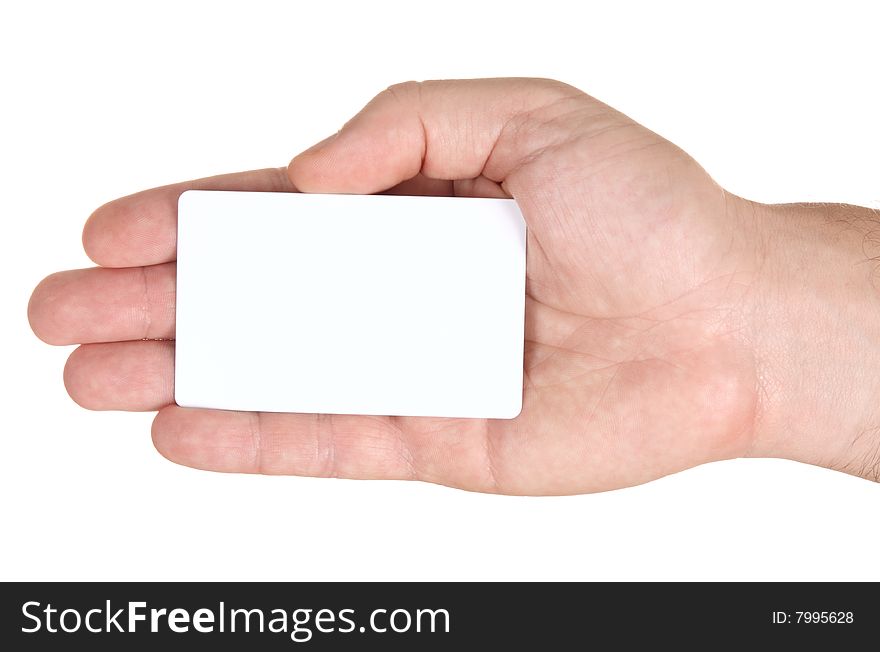 Presentation Blank Business Card