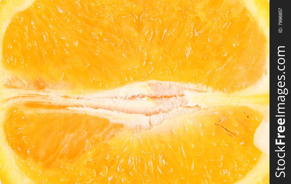 Macro photo of orange. fruits
