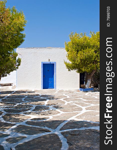 A small dwelling on the Greek island of Kea. A small dwelling on the Greek island of Kea.