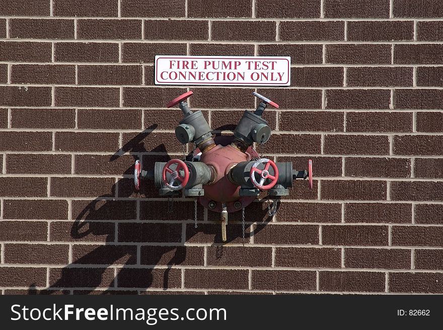 Fire Pump Test Connection