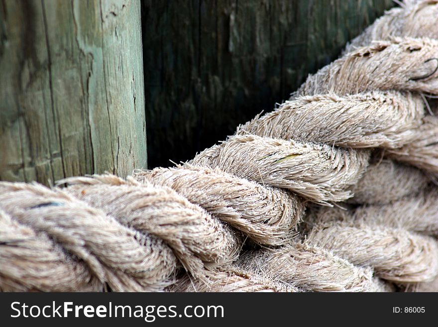 Worn ropes