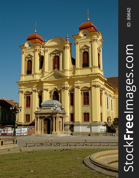 Catholic Dome in Timisoara, Romania. Catholic Dome in Timisoara, Romania