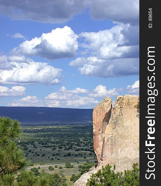 Perilous monument in the New Mexico countryside. Perilous monument in the New Mexico countryside.