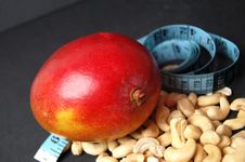 Mango - New Dieting 2 Royalty Free Stock Photography Mango - New Dieting 2 Royalty Free Stock Photography