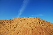 Sand And Sky Royalty Free Stock Photos Sand And Sky Royalty Free Stock Photos