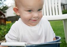 Bucket Baby Royalty Free Stock Photos Bucket Baby Royalty Free Stock Photos