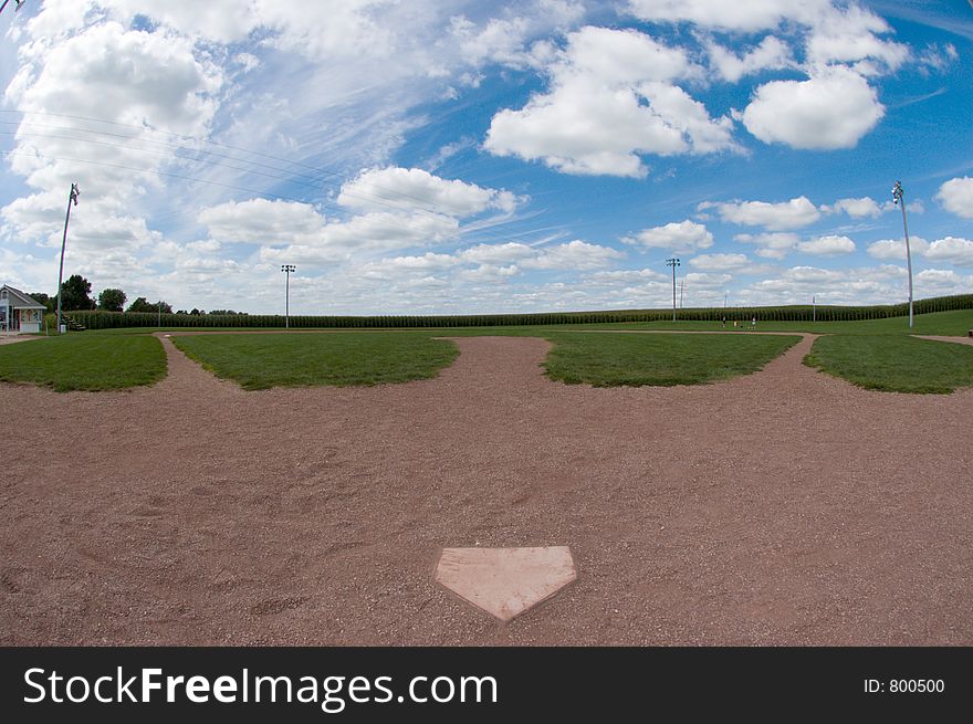 Baseball Field Fisheye