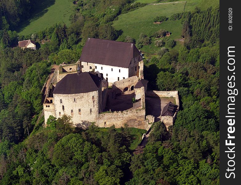 Castle Tocnik Air Photo