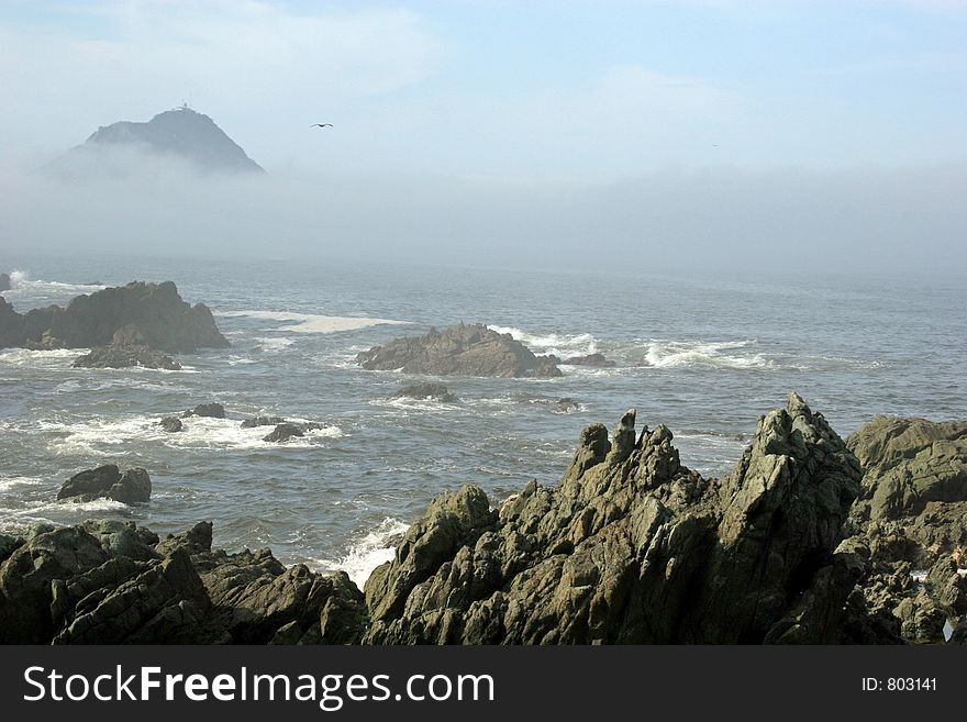 Rocky coastline of Mazatlan Mexico. Rocky coastline of Mazatlan Mexico