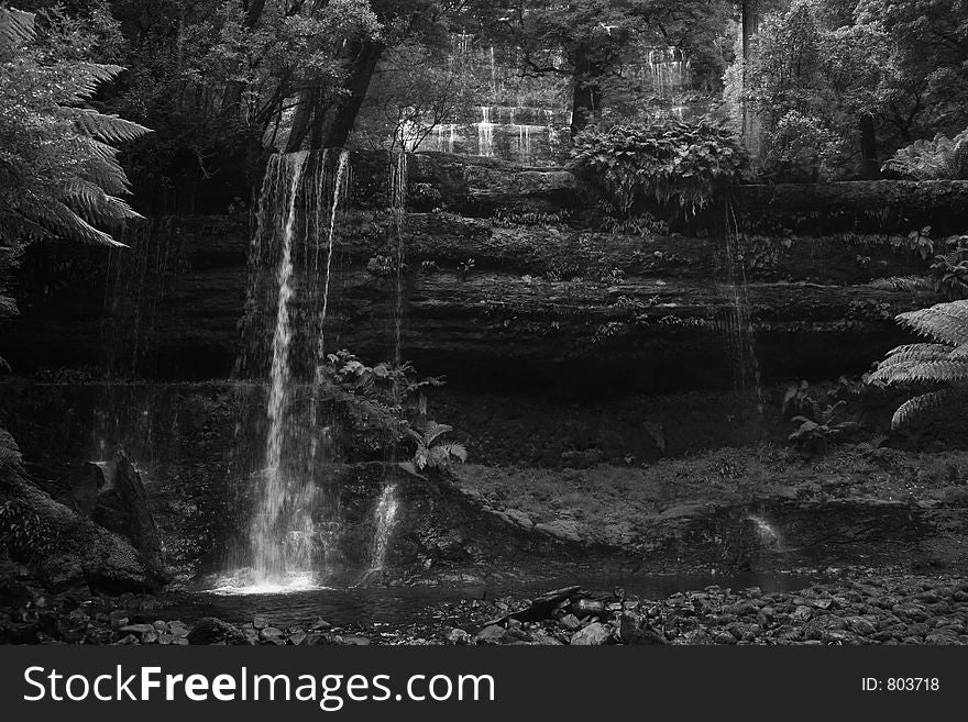 Waterfall - Russell Falls