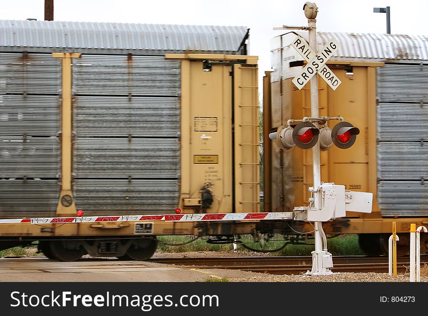 Rail road crossing 1