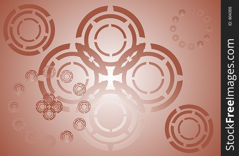 KInetik system spheres illustration background
