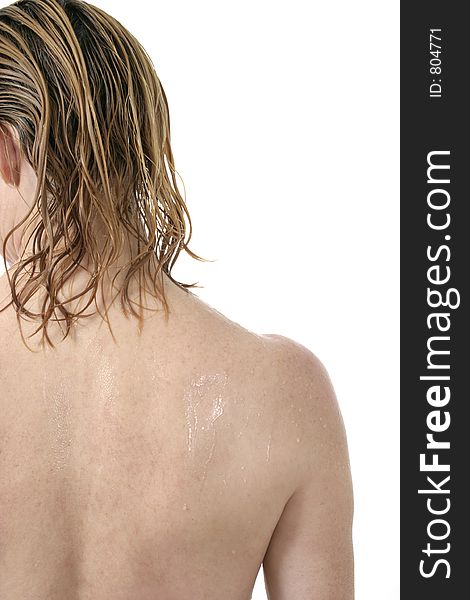 Wet Naked Back