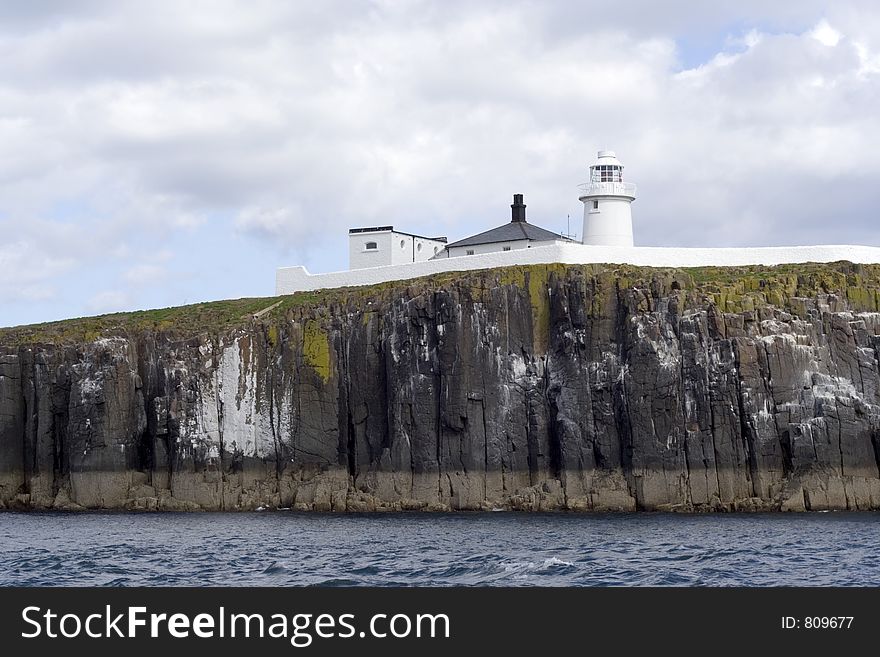 Lighthouse On Farne Islands