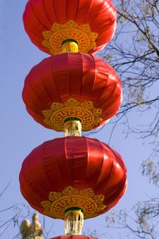 Red Lanterns For Chinese New Year Royalty Free Stock Image Red Lanterns For Chinese New Year Royalty Free Stock Image