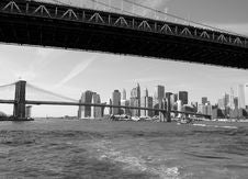 Bridges And Skyline Stock Images Bridges And Skyline Stock Images