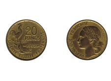 20 Francs Royalty Free Stock Photo