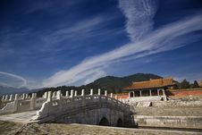 The Qing East Tombs Royalty Free Stock Photography