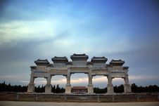 Stone Memorial Archway Royalty Free Stock Photos Stone Memorial Archway Royalty Free Stock Photos