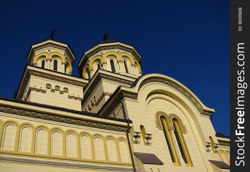 The Archiepiscopal Cathedral from Alba Iulia was build between 1921-1922, and mark the great union of romanian people from 1918. The Archiepiscopal Cathedral from Alba Iulia was build between 1921-1922, and mark the great union of romanian people from 1918