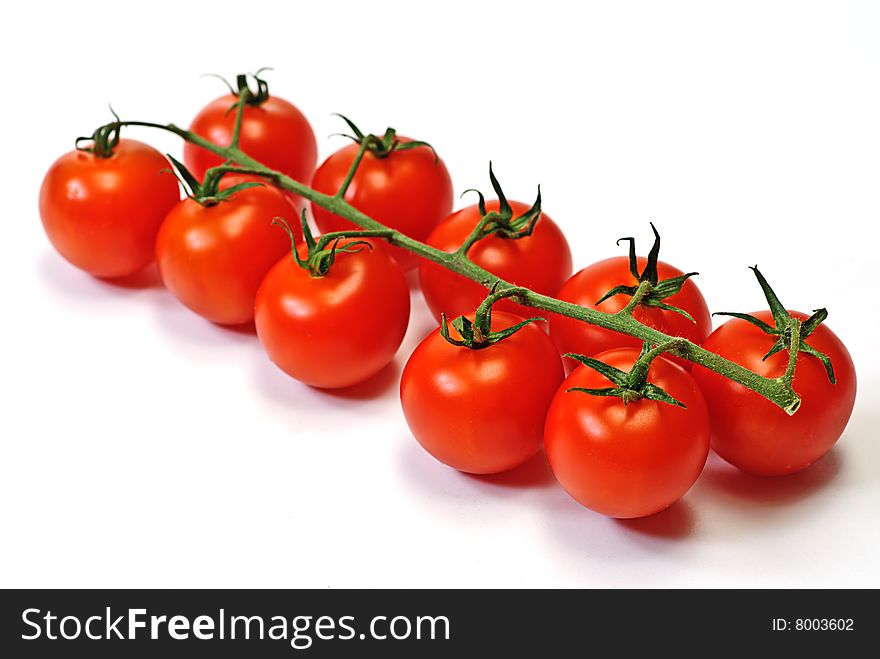 Tomato On White