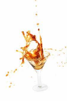 Wine Being Poured Into A Wine Glass Royalty Free Stock Image Wine Being Poured Into A Wine Glass Royalty Free Stock Image