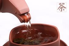 Tea Cup And Teapot Stock Photography Tea Cup And Teapot Stock Photography