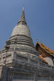 Rajapradit Temple In Bangkok Stock Images