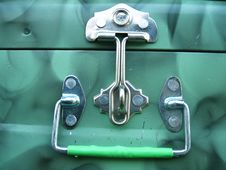 Steel Latch Royalty Free Stock Images Steel Latch Royalty Free Stock Images